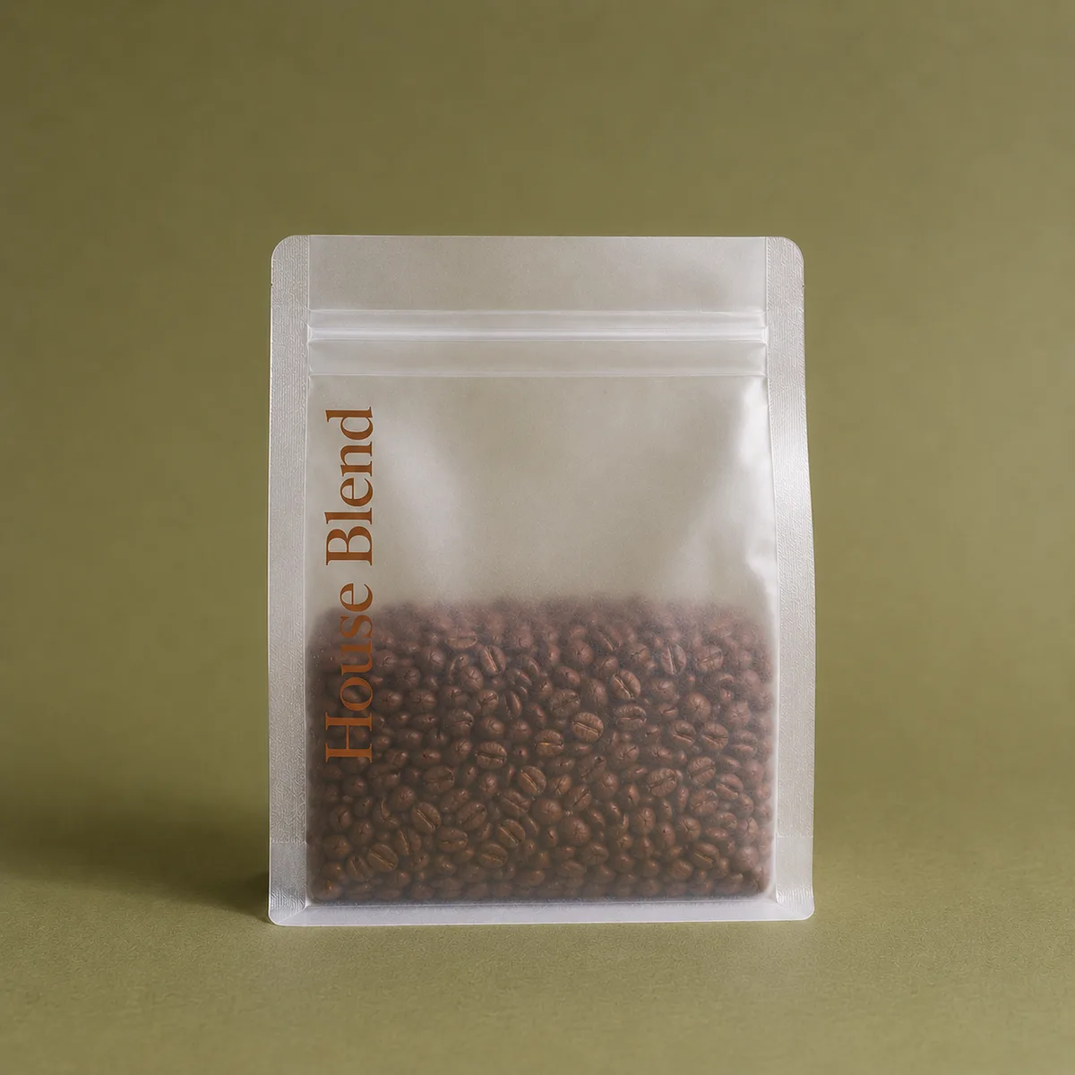 House Blend bag of Coffee beans